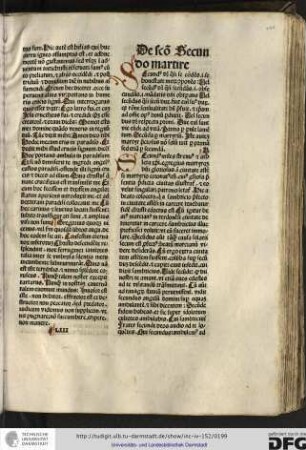 Secundus dicitur quasi se condens id est se honestate morum componens vel Secundus dicitur quasi secundas...