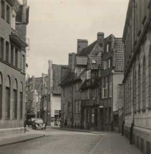 Rosengarten : Lübeck, Rosengarten, Blick nach Süden