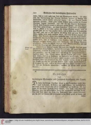 Geschichte des berüchtigten Weltweisen und Zauberers Apollonius von Tyana