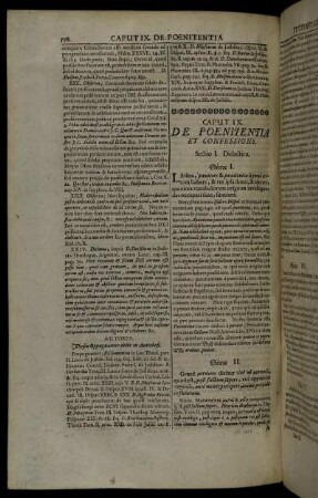 Caput IX. De Poenitentia Et Confessione.