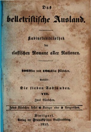 Die sieben Todsünden, 7,1/2. Die Schlemmerei