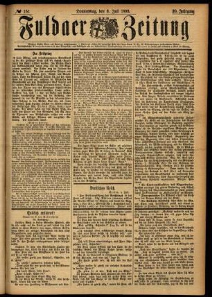 Ausgabe vom Donnerstag, den 06. Juli 1893.