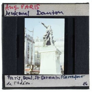 Paris, Paris, Denkmal für Danton