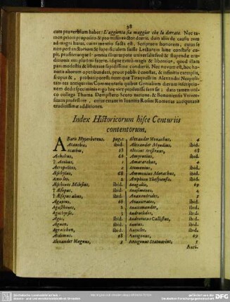 Index Historicorum hisce Centuriis contentorum