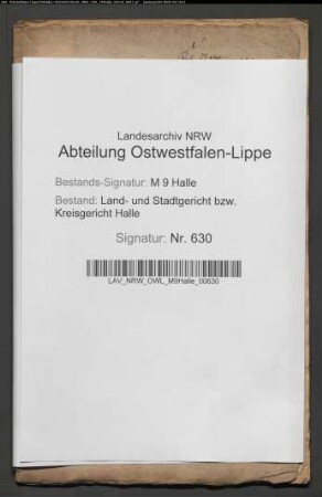 Sonstige: Hovemann, Marie Ilsabein: