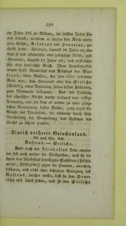 Alarich verheert Griechenland