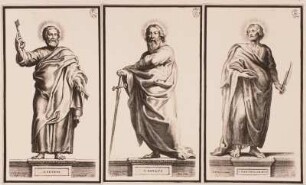 3 Apostel: Petrus, Paulus, Bartholomäus