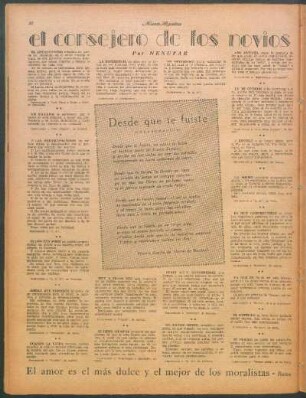 Desde que te fuiste : (Colaboración)