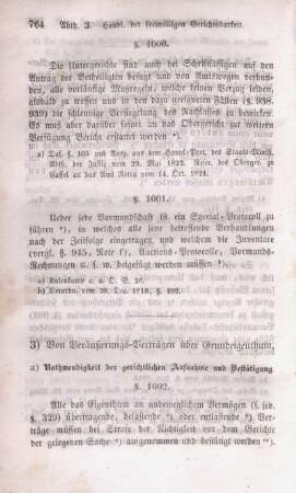3) Von Veräußerungs-Verträgen über Grundeigenthum.