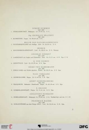 [Gemälde Neuerer Meister] (Nr. 1-217)