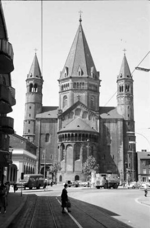 Mainz: Dom, Gesamtansicht von Norden