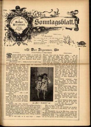 Ausgabe vom Sonntag, den 24. Juni 1894.