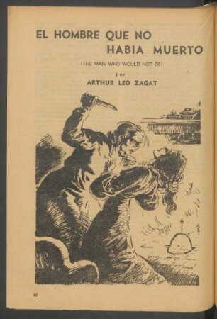 El hombre que no había muerto