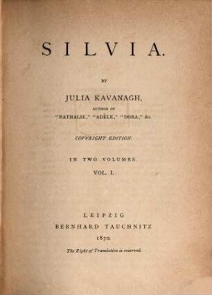 Silvia, 1