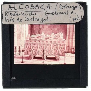 Alcobaça, Kloster,unbekannt, Grabmal Inês de Castro