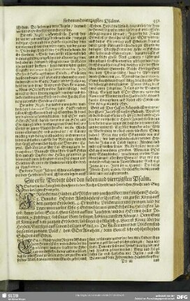 Auslegung des sieben und viertzigsten Psalms