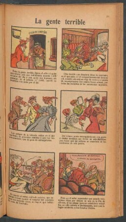 La gente terrible - [Cómic]