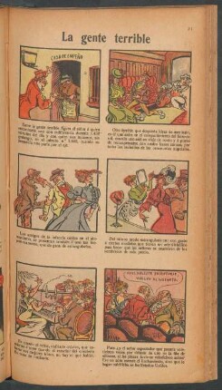 La gente terrible - [Cómic]