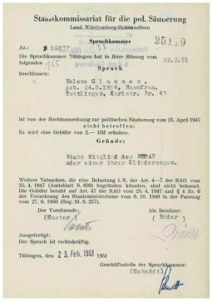 Classen, Helene