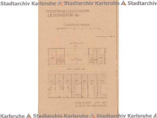 Beichel, Friedrich. Wohnhausgruppe Lessingstraße 16