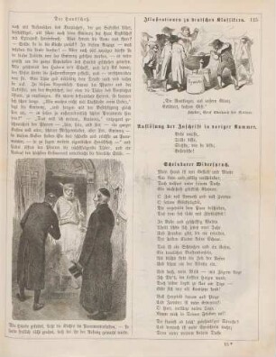 "Der Hausschatz" "Illustrationen zu deutschen Klassikern"