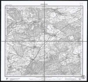 Meßtischblatt [7319] : Aidlingen, 1898 : Aidlingen. - 1:25000. - Stuttgart, 1898. - 1 Kt.