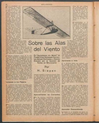Sobre las alas del viento