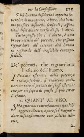 125-132, De ´peccati, che riguardano ...; ...