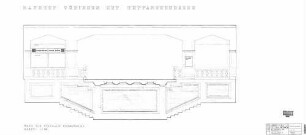 Tübingen Hbf: Wand zur Vorhalle (Unterführung) Empfangsgeb.