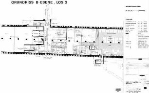 Stuttgart Hbf: Baulos 3 B-Ebene Grundriss