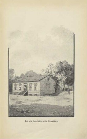 Das alte Gemeindehaus in Giesensdorf