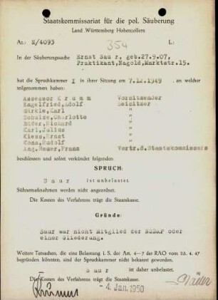 Saur, Ernst