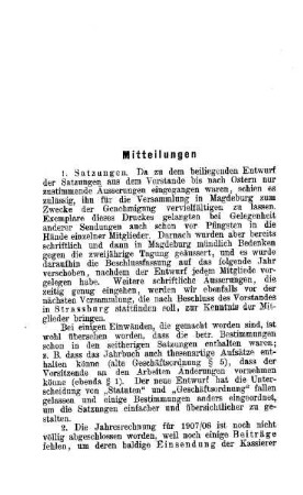 Hauptversammlung