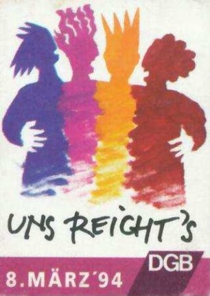 Aktion von DGB-Frauen zum Internationalen Frauentag