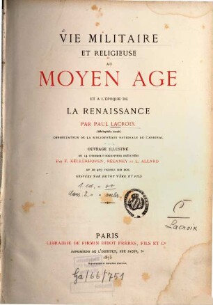 Les arts au moyen âge et à l'époque de la renaissance, 3