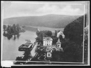 Rochlitz. Mulde mit Badeanstalt