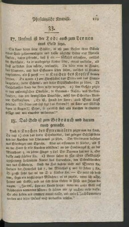 33. (17.) - 36. (23.) Physiologische Kentnisse