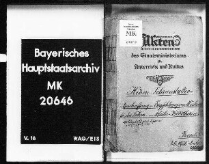 Empfehlung und Anschaffung etc. von Werken für die Bibliotheken der Mittelschulen (Lehrer- und Schülerbibliotheken).