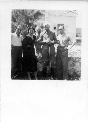 Ankara. Gruppenfoto mit Hans Richter