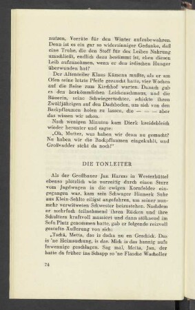 Die Tonleiter
