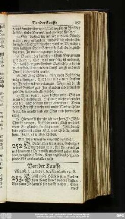 Von der Tauffe.