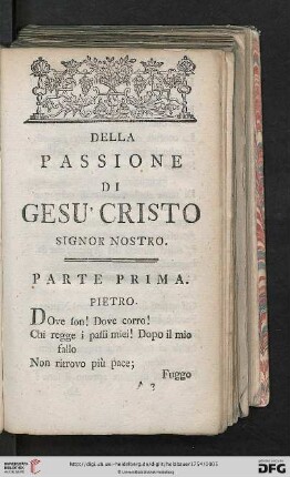 Parte prima