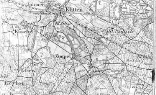 Klitten-Zimpel. Reichskarte, Maßstab 1:100.000, Einheitskarte Nr. ?