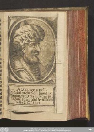 [Amurathes II. Der VIII. Türcken-Kayser.]