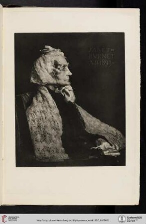 [James Craig Annan, IV. Janet Burnet, photogravure