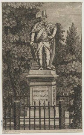 Bildnis des Friderico II. Pomerania