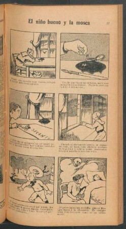 El niño bueno a la mosca - [Cómic]