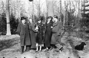 Kleinsteinberg: Gruppe, Otto, Lensch, Loo, Lilo, Icke (Willy Pragher)