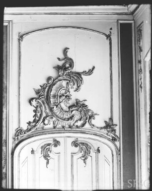 Potsdam, Neues Palais, Speisezimmer, R.: 163, Tür der Nordwand.