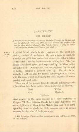 Chapter XVI. The Tiriêri